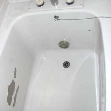 カラーステンレス浴槽　再生塗装工事(上越市)