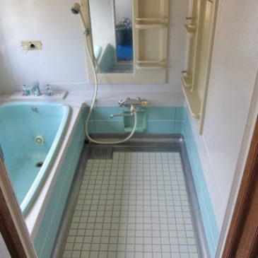 中古住宅　浴室リフォーム　フルユニット丸ごと再生塗装